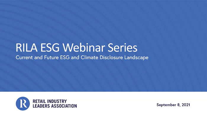 Current ESG and Climate Disclosure Landscape Video Thumbnail